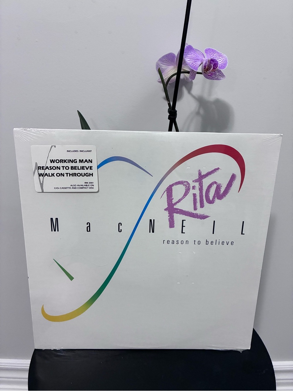 Rita MacNeil "Reason to Believe" Vinyl Record - sealed